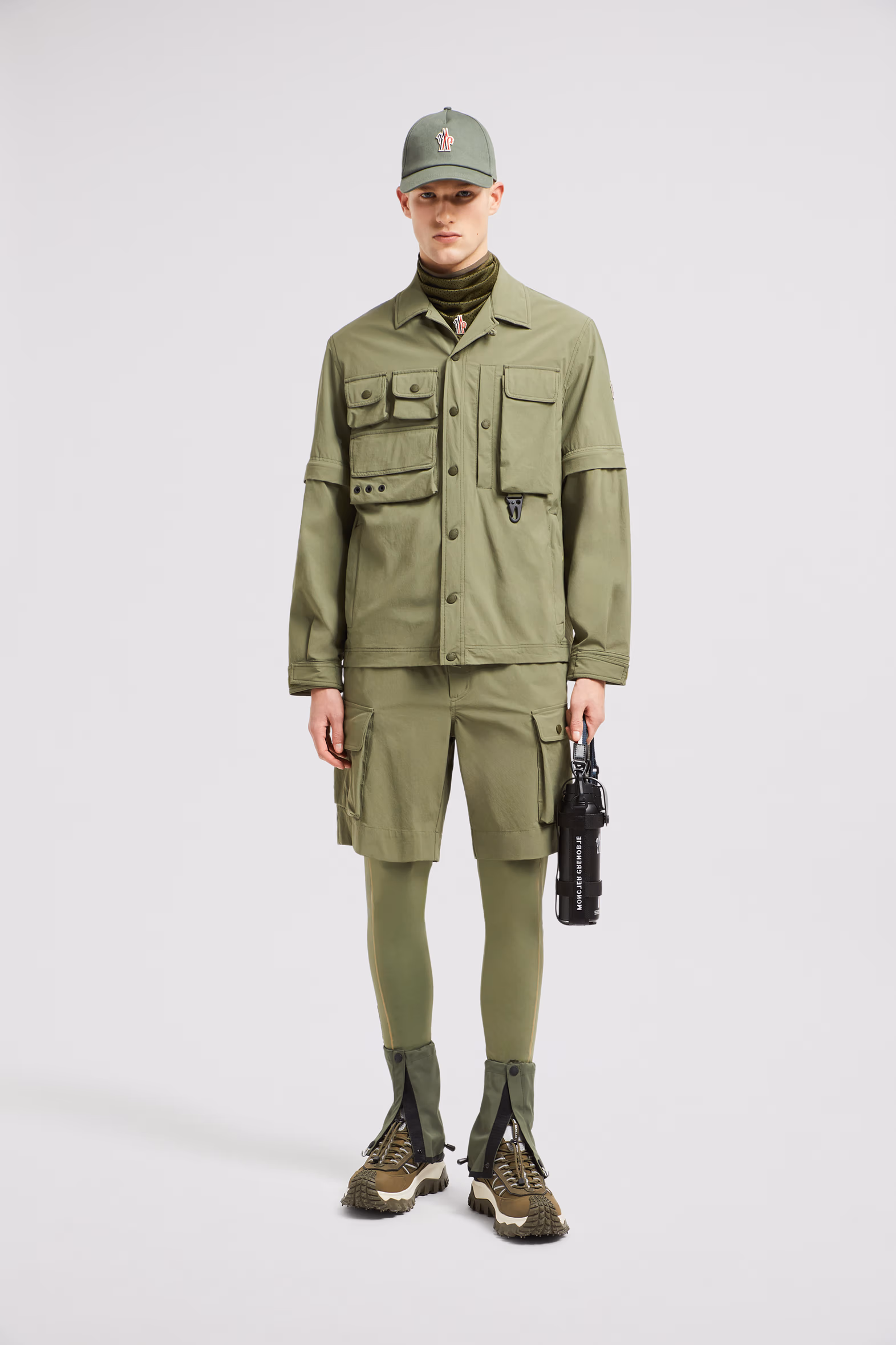 Tatra 2-in-1 Water-Repellent Field Jacket Men Sage Green Moncler 0